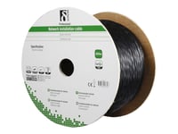 Deltaco - Bulkkabel - 305 M - Sftp - Cat 6A - Sort