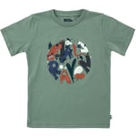 Fjällräven Kids Forest Findings T-shirt (Grön (PATINA GREEN/614) 110 cm)