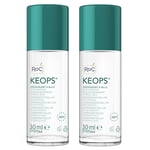 Déodorant Keops 48 H Roc - Les 2 Roll-on De 30 Ml