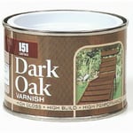 Dark Oak Varnish Paint High Gloss High Build High Performance 180ml