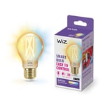 WiZ Tunable White [E27 Edison Screw] Smart Connected WiFi Amber Light Bulb. 60W Warm to Cool White Light, App Control for Home Indoor Lighting, Livingroom, Bedroom.