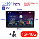 (9 tuuman 1-16 Gt MIC) 8-ytiminen Qled Dsp 7 9 10 tuuman autoradio GPS 2 din Android 11 Auto Carplay Volkswagen Nissan Hyundai Toyota Multimedia Playerille