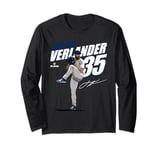 Justin Verlander | Houston Baseball Players | MLBJVR3001 Long Sleeve T-Shirt