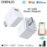 ONENUO-Tuya Smart Micro USB Mini Power Adapter,Switch 5V,WiFi,Alexa,Hey Go,Obandit Alice,Smart Home - Type Commutateur WiFi #A