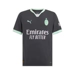 AC Milan Football Maillot de Course Third, Saison 2024/25, Technologie dryCell, Coupe Classique, Gris, L Adult-Unisex