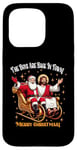 iPhone 15 Pro Jesus And Santa Claus The Boys Are Back In A Town ltsp Case