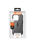 UAG Pathfinder Rugged Case for Apple iPhone 15 Pro [6.1-inch] - Pathfinder Silver - baksidedeksel for mobiltelefon