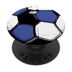 Maillot de football pour homme Bleu et noir PopSockets PopGrip Adhésif