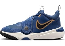 Nike Team Hustle D 11 Basketballschuh für Ältere Kinder Chaussure de Basketball, Mystic Navy Black Pale Ivory, 38.5 EU