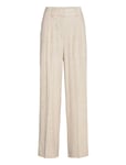 Second Female Linoraw Trousers Beige