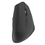 T'nB Souris Moreno - Souris sans Fil Ergonomique Verticale, Double Connexion par Bluetooth et Radiofréquence, Soulage Le Poignet, Idéal Usage Professionnel et Télétravail - Noir