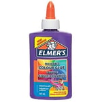 ElmerS Colle Pva Colorée | Violet | 147 Ml | Lavable | Idéale Pour Fa