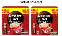 2x 16 sachets NESCAFE Original 3 in 1 ORIGINAL  instant coffee