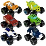 IC CNE 6-pack/set Blaze The Monster Machines Fordon Dieca