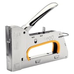 Rapid Heavy Duty Manual Staple Gun PRO R33 for No. 13 Staples, Carpet Staple Gun with 3-Step Force Adjuster, Easy Squeeze Trigger, and Ergonomic Handle, Made In Sweden (10582521)