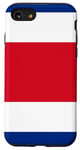 Coque pour iPhone SE (2020) / 7 / 8 Costa Rica Drapeau Cadeau costaricien pour les costariciens