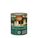 Xyladecor - Lasure Protectrice pour Bois Extérieur Jardin - Abris, Palissades, Espaliers, Kiosques, Barrières - Couleur : Gris Urbain 1 L