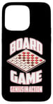 Coque pour iPhone 15 Pro Max Board Game, Genius in Action