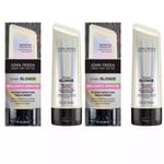 2 X John Frieda Sheer Blonde Brilliantly Brighter Treatment 120ml Each RRP £20