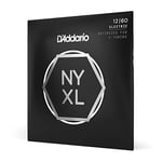 D'Addario Guitar Strings - NYXL Electric Guitar Strings NYXL1260, Unrivaled Strength, Tuning Stability, Enhanced Mid-Range For 6 String Guitars, Nickel, 12-60 Extra Heavy