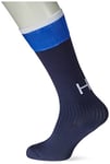 HS F15 Chaussettes de football, Mixte, HAF15CZ9991-2, Bleu marine/blanc/bleu royal, 2