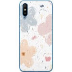 Kännykkäkuori Xiaomi Redmi 9AT-laitteelle, jossa on Kukat kuvio