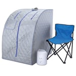 Durasage Lightweight Portable Personal Steam Sauna Spa for Relaxation at Home, 6