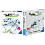 Ravensburger GraviTrax Starter Set - Marble Run, STEM and Construction & GraviTrax Magnetic Cannon - Add On Extension Accessory Marble Run and Construction Toy For Kids Age 8 Years Up