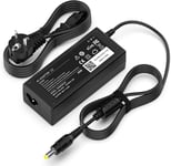 65W Chargeur pour Acer Aspire 3 5 E15 E17 E5 E3 ES1 ES15 V3 V5 F5 R3 R7 S3 A315 A515 A314 A315-51 A315-21 A315-31 A314-31A515-51 E5-573 E5-575 5250 7250 19V 3,42A Alimentation Adaptateur (5.5 X.[G202]