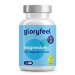 Magnesium Oxide Capsules - High Strength - 760mg Magnesium Oxide, Including 400mg Elemental Magnesium - 400 Capsules - Supplements for Women & Men