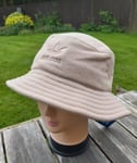 ADIDAS Womens Beige Fleece BUCKET HAT Adult Beach Festival OSFW Buck3