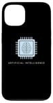 Coque pour iPhone 13 Technologie de puce informatique intelligence artificielle IA