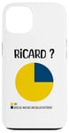 Coque pour iPhone 13 Humour Homme Ricard Cadeau Apero Pastis Humour Alcool