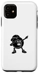 Coque pour iPhone 11 Joueur de tennis drôle pour homme Dab Dance Tennis