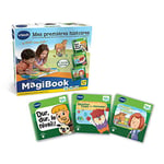 VTech - MagiBook, Pack 3 Livres Éducatifs Tout Niveau Mes Premières Histoires, Pages Illustrées et Interactives, Cadeau Garçon et Fille de 2 Ans à 7 Ans - Contenu en Français