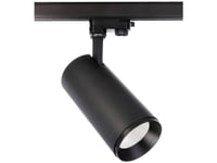 Deko Light Lucea 30 707123 Högspänningsskena Led-Lampa För Inbyggnad 30 W Led (Rgb) Eek: F (A - G) Djupsvart (Ral 9005)