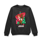 Star Wars Rather Kiss A Wookie Christmas Jumper - Black - S - Black