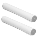 Papier d'impression thermique, 2 rouleaux de papier d'impression transparent pour HPRT MT800 21X3cm