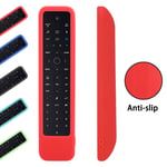 red Étui de protection en Silicone pour télécommande Bose Soundbar 500, antidérapant Nipseyteko