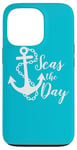 iPhone 13 Pro Seas The Day Nautical Anchor Cruise Vacation Case