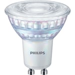 Philips ampoule LED Spot GU10 50W Blanc Chaud Compatible Variateur, Verre, Lot de 6 929002306876