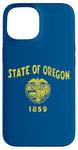 iPhone 15 STATE OF OREGON FLAG THE BEAVER STATE Case