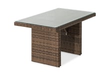 Bahamas Høyt Sofabord 100x60 cm - Sand Loungebord & utendørs Hvit,Brun Venture Home