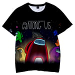 Barn Among us 3D-T-shirt Toppar Pojkar Flickor Tonåring T-shirt G 150cm