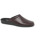 Rohde Mule Leather Slip On Mens Slippers