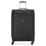 DELSEY PARIS - Montmartre Air 2.0 - Valise Grande Taille Souple Extensible - 77x49x34 cm - 118 Litres - XL - Noir