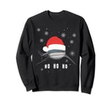 HoHoHo Diver Christmas Shark Hat Fin Christmas Decoration Sweatshirt