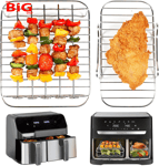 Air  Fryer  Racks  for  Tefal  Easy  Fryer  5 . 2L / 3 . 1L &  Tower  T17099  Vo