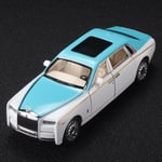 1:24 RR Phantom malli sinkkiseoksesta vedettävä paineistettu leluautot äänellä ja valolla lapsille pojalle tytölle lahja