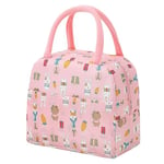 Lkw Ogechi 5.7L Sac Lunch Isotherme, Mignon Portable Sac Isotherme Repas pour Femme, Sac de Repas Travail Bureau Adulte Boîte à Déjeuner pour Fille, Petit Sac Isotherme Repas avec Poignée (A)